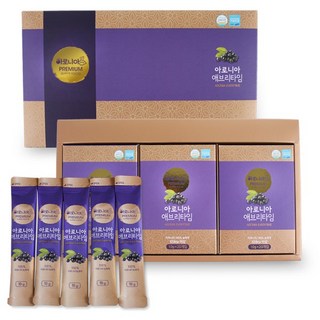 별빛농부 100% 아로니아즙 60일분 간편스틱 아로니아 농축액 원액 명절 추석 선물 아로니아 애브리타임 눈건강 눈영양제 안토시아닌, 600g, 1개