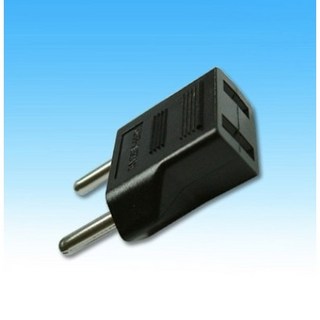 大林電子 轉接頭 4.0mm 細圓腳 歐規 適用於歐洲 德國 法國 韓國 越南 轉換插頭, 1個
