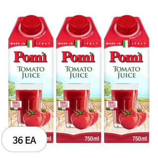 포미 토마토주스 건강한 750ML, 36개