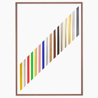 대형 규격 무광 알루미늄 액자 8가지 컬러 전면 7mm A0 B1 전지 사이즈 포스터, 가로형, 금색