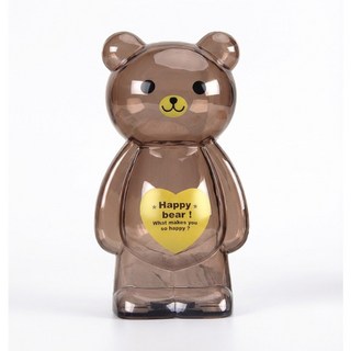데일리프렌즈 해피베어 곰돌이 저금통, 1개, 브라운