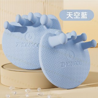 足弓訓練器 美腿紓壓 分趾 美姿腿型 拇指外翻 瑜珈美腿神器, 天空藍【2入】, 1個