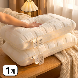 로빈홈즈 목편한 호텔 베개솜 베개, 1개, 아이보리