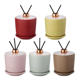 엘드낙 쏘옥 플리츠컵 디퓨져 프랑스 향료, 1개, 100ml, (옐로우) 자몽 인텐션스