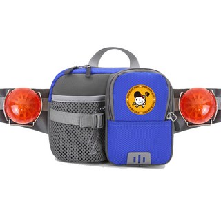 피지에프 파크골프 전용 가로형 허리파우치 190g 경량파우치 파크골프공 생수통 수납, 1개, 파랑색