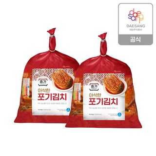 (M)[종가] 아삭한 포기김치8.8kg(4.4kg x 2ea ), 1개, 8.8kg