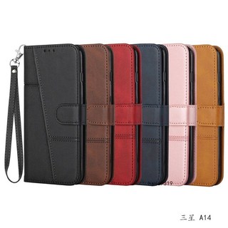 高檔商務掀蓋皮套手機殼 適用三星 A14 A13 A23 A33 A42 A32 A22 M53 M33 M14 M13