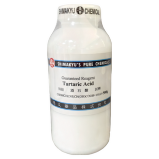 島久試藥 酒石酸 Tartaric acid 500g 含稅, 1個