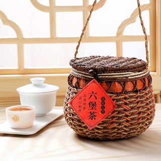 8년진 육보차 흑차 광시 오주 특급 500g, 1세트, 1개입