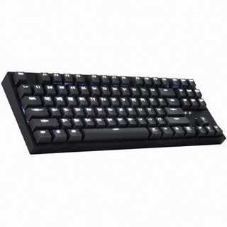 테온셀 콕스 COX CK87 게이트론 LED 게이밍 기계식 크림블루(블랙 X 대체출고) 갈축
