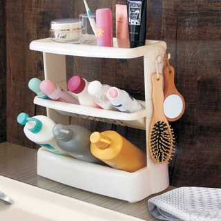 聯府KEYWAY A33風呂浴室三層架 收納架 整理架 置物架 浴室層架 收納櫃, 1個