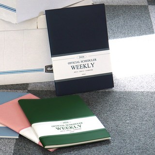 2026 빅 위클리 스케줄러 업무용 큰다이어리, 그린