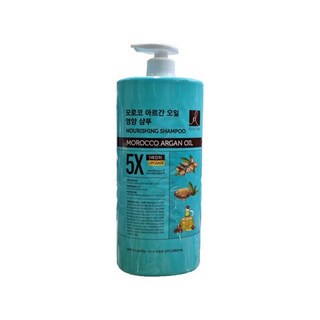 엘라스틴 모로코 아르간오일 5X 영양샴푸 1350ml, 1.35L, 1개
