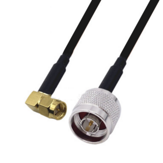 RG174 동축 케이블 SMA Male To SMA Male Female 커넥터 동축 RF 점퍼 피그 테일 10CM 20CM30CM 50CM 100CM 200CM, 1개, 21) 20cm - NM-SMAMW-RG174
