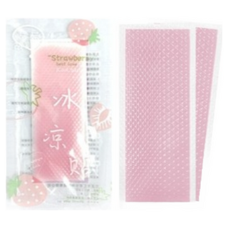 水果味 涼感貼片【JJ0803】寶寶兒童退熱貼 物理降溫 舒緩不適 持久冰涼, 2片, 1包