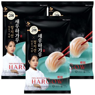 CJ 고메 새우 하가우, 3개, 135g