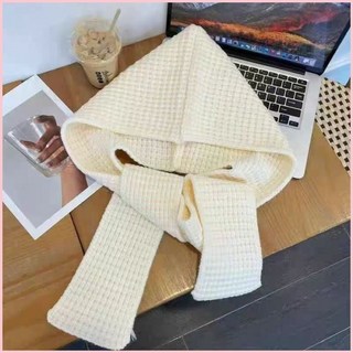 帽子女 保暖毛帽 韓版針織帽子女冬季 護耳帽 巴拉克拉法帽子女冬季帽子圍脖一體顯臉小護耳毛線針織帽保暖