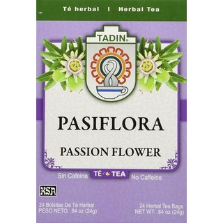 차 파시플로라 패션 플라워 티 티백 72개 릴렉스 마인드 머슬 3개팩 Tadn, 1개