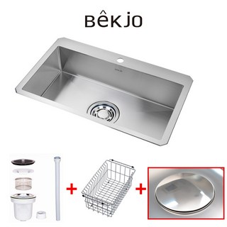 백조씽크 리폼사각씽크볼 SWSR8835 3.5T 엣지880 인셋시공, 1개