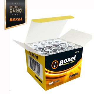 벡셀 알카라인 AA건전지 벌크, 10개입, 10개