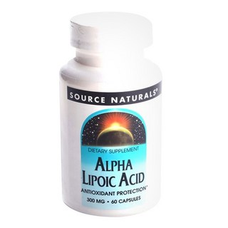 SOURCE NATURALS 硫辛酸錠 300mg, 60顆, 1罐