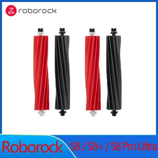 Roborock S8 Pro Ultra 예비 부품 DuoRoller 메인 사이드 브러시 천 HEPA 필터 먼지 봉투 액세서리, 04 4pcs