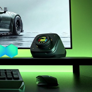 게이밍 매크로키보드 단축키 게임 모니터링 컴퓨터 볼륨제어 원클릭 PC 부팅 프로그래밍, 블랙, 청축