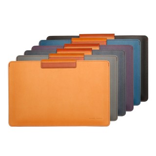 고급스러운 가죽 노트북 파우치 이미지