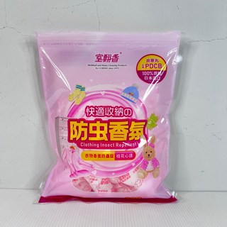 室飄香 300g 香氛防蟲片 棉質款 防蟲錠 樟腦丸 海洋微風/桂花心語, 1個, P-008桂花心語