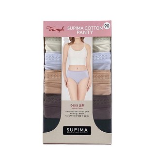 트라이엄프 수피마 코튼 베이직 팬티 5매