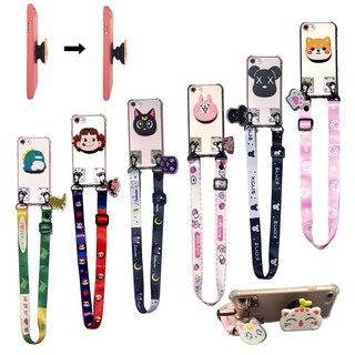 갤럭시S9플러스 SM-G965N 랄라요잇 스마트톡 거치대 핑거톡 목걸이 스트랩 크로스백 투명 젤리 실리콘 방탄 범퍼 핸드폰 케이스 핸드폰줄 폰그립톡