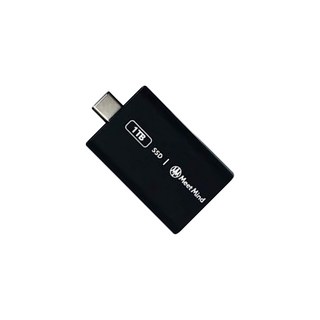 Meet Mind GEN1-04 1TB SSD Mini 行動碟 Type-C介面 隨插即用 磁吸防塵蓋, 黑色
