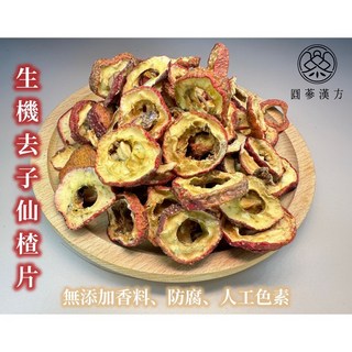 圓蔘漢方 生機去籽仙楂片 山楂 乾燥仙渣 茶包 無添加香料 無色素, 1個, 生機去仔仙楂片150克