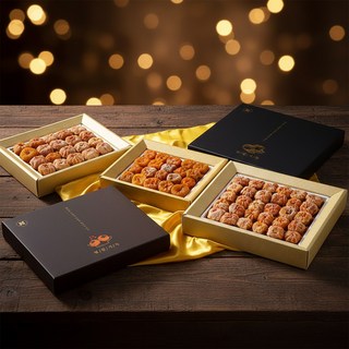 영동 반건시 곶감 선물세트 20구 30구 보자기포함 국산 100%, 1박스, 20구(650g내외)