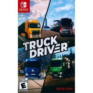NS SWITCH 卡車司機 中文版 Truck Driver 卡車駕駛 貨車司機 模擬卡車 卡車模擬 【一起玩】, 1個, 中文美版