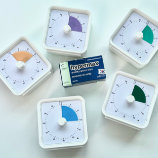 가나다라 무소음 뽀모도로 타이머 스톱워치, 1개, 에메랄드