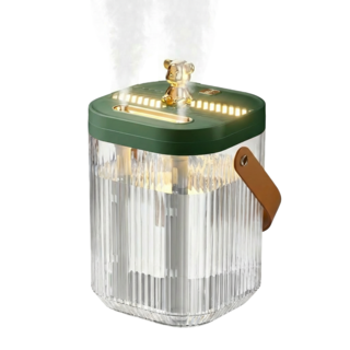 휴대용 USB 가습기 초저소음 탁상용, 녹색, BY-01