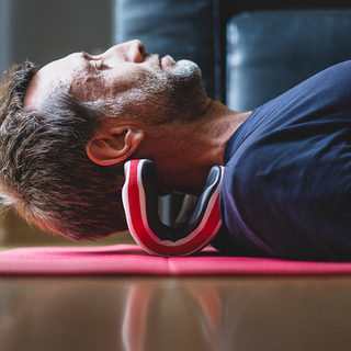 목경추 스트레칭기구 거북목 일자목 뻣뻣한목풀어주는 마사지기, 1개