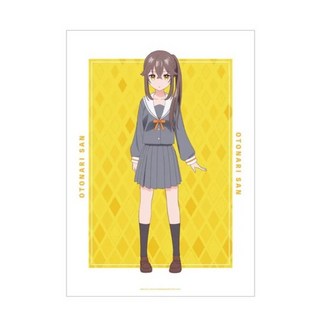 幸幸貓《佐佐木與文鳥》隔壁鄰居 A3海報 - 可愛貓咪居家裝飾藝術海報