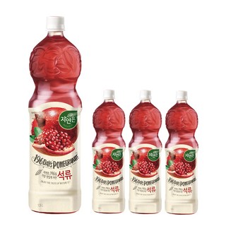 자연은 196일 석류주스 1.5L, 4개
