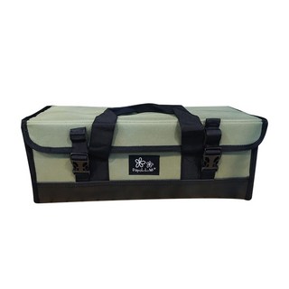 露營中毒本鋪 高CP值新款工具包 工具收納包 工具箱 露營配件, 綠色, 1個