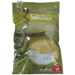 金門高粱酸白菜(酸中傳奇) - 道地風味，天然發酵，清脆爽口, 600g, 1個