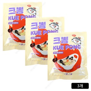 니뽕내뽕 크뽕 크림짬뽕(사은품 증정), 540g, 3개