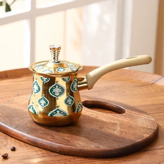 스테인리스 스틸 터키식 커피포트 우유컵 - 해외 공급 1개 커피메이커 차 초콜릿 버터, 02 Option B, 06 Option 8