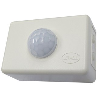 感應王 CY-109-1 側壁式紅外線感應器(全電壓-台灣製)(可調時間及日夜), 1個