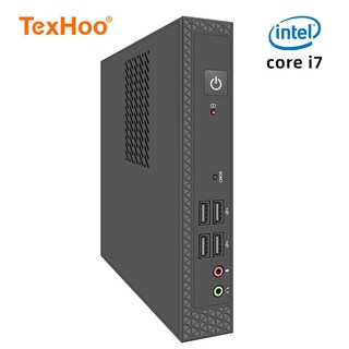 초소형PC 미니 일체형 TexHoo 인텔 코어 i7 i5 ITX 윈도우 10 프로 씬 산업 COM 블루투스 신제품, 9.Intel Core i5-2520M - 4G RAM