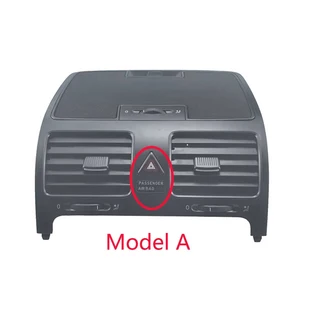 골프 5 1KD819728 중앙 에어컨 통풍구 A/C 벤트 노즐 경고 스위치, 01 Model A 1 pcs