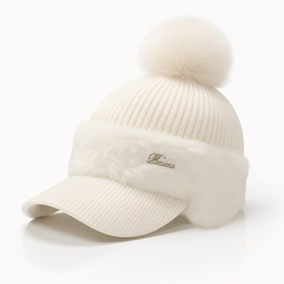 여성 겨울 방한 귀달이 귀마개 털 엘투엘 골프모자 루미에르, 1개, 아이보리