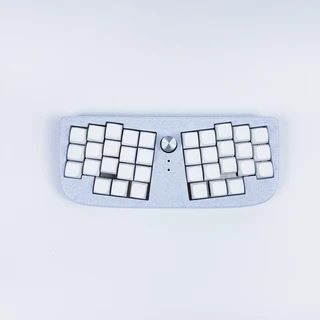 LE 35% 정전식 키보드 맞춤형 인체공학 Alien VIAL 노브 프린팅 쉘 MX 스위치 TOP 구조 플레이트 디자인, 02 marble keyboard