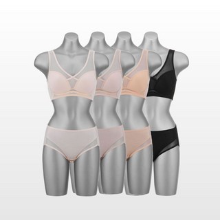 오렐리안 인견크레오라 엑스크로스핏 에어쿨 브라팬티 4세트